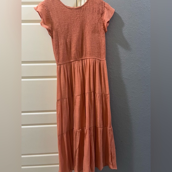 Women’s dress. Sweet Wanderer. X-Large. Pink/peach. - Picture 2 of 4